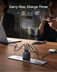 INIU A21-E1 65W 3-Port GaN Charger