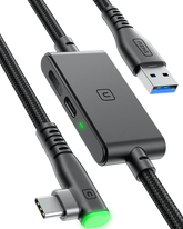 INIU DI401 16FT VR High Speed Transfer Link Cable with Separate Charging Port for Ultra-Durable Power