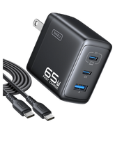 INIU A21-E1 65W 3-Port GaN Charger