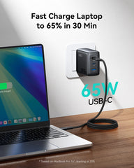 INIU A21-E1 65W 3-Port GaN Charger
