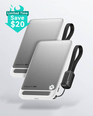 INIU SnapGo P73-E1 Wireless Charger Qi2 15W 10000mAh (2-Pack)